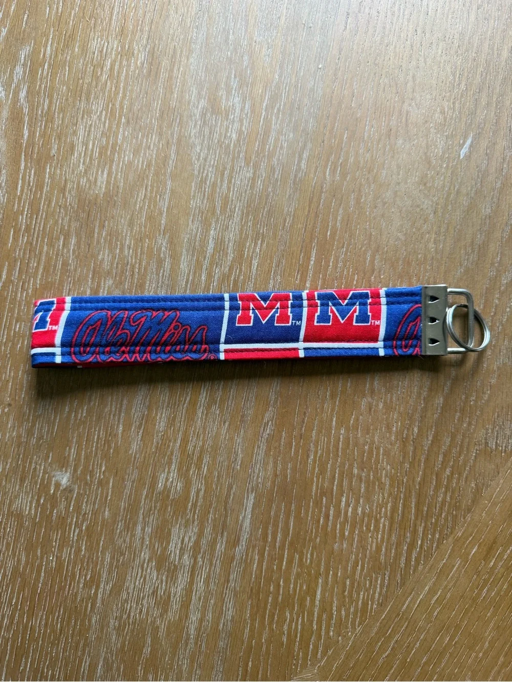 Ole Miss Key Fob Wristlet
